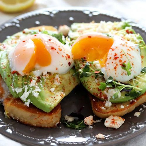 Perfect Sous Vide Eggs with Avocado Toast