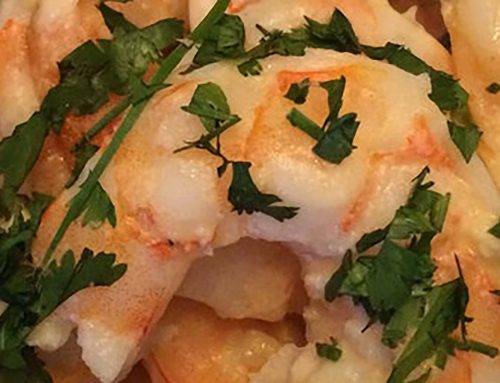 Sous Vide Coconut Shrimp