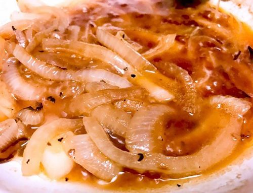Sous Vide Onions in Beer