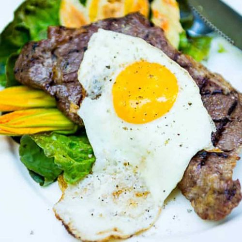 Sous Vide Steak and Eggs